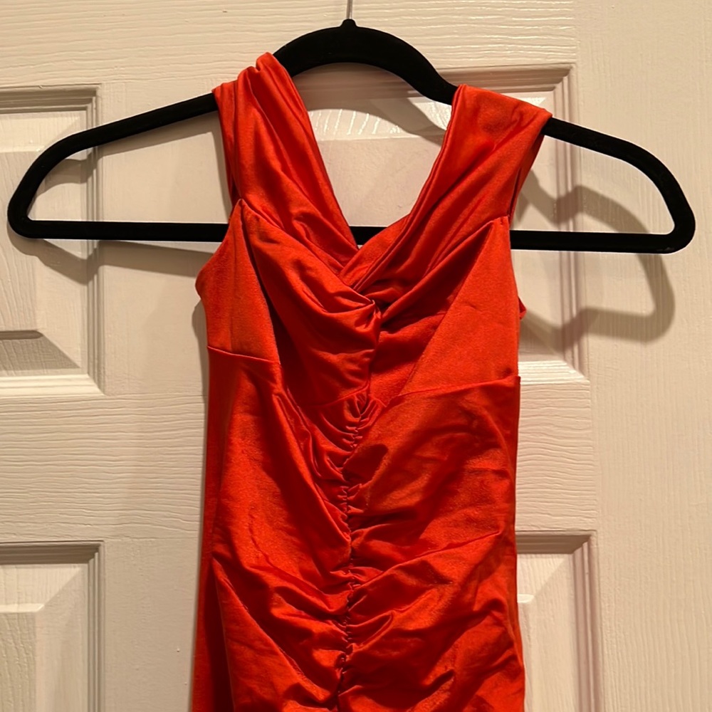 Orange Dress